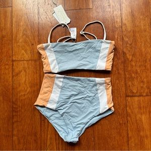 L*SPACE color block bikini - brand new, never worn!